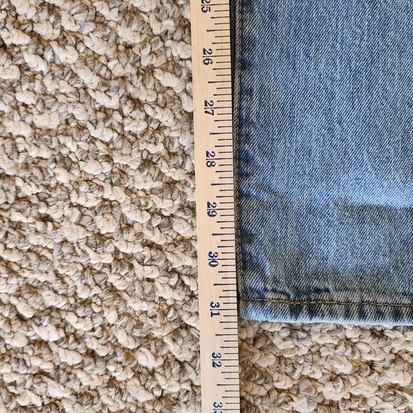 Levi's 501 Jeans Men's 40x32 Blue Original Premium Straight Button Fly Cowboy - Picture 9 of 12